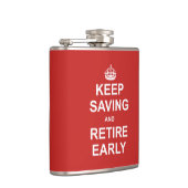 保救早く引退する フラスク (右)