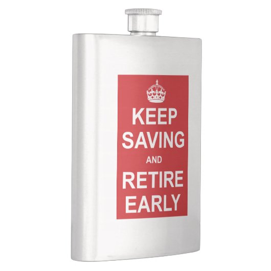 保救早く引退する フラスク (右)