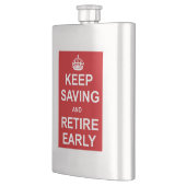 保救早く引退する フラスク (左)