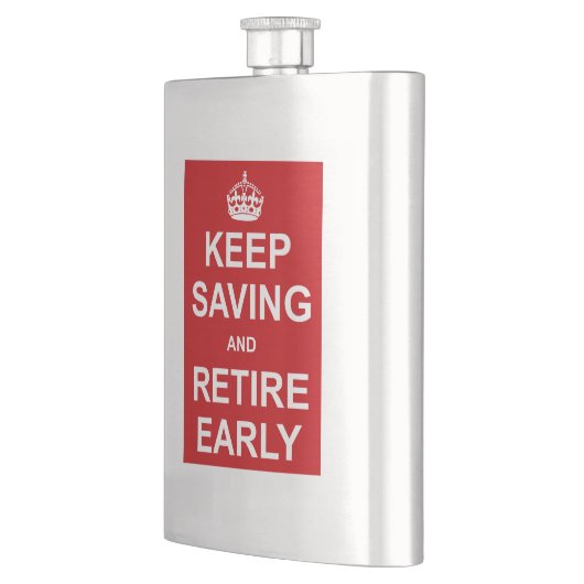 保救早く引退する フラスク (左)