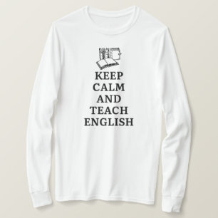保教え英語おもしろい先生 Tシャツ