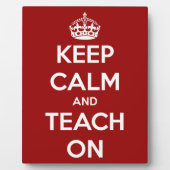 保教え赤 フォトプラーク (正面)