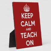 保教え赤 フォトプラーク (側面)