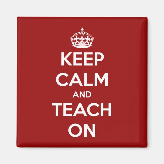 保教え赤 マグネット (正面)