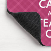 保教えPink Plaid マウスパッド (コーナー)