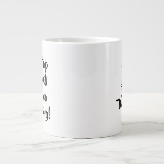 保書マグカップ ジャンボコーヒーマグカップ (正面)