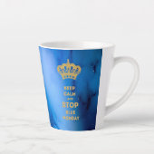 保月ストップ日 カフェラテマグ (右)