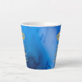 保月ストップ日 カフェラテマグ (正面)