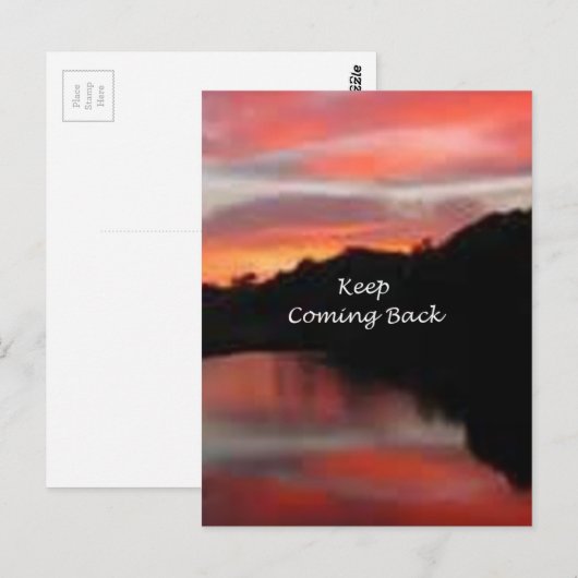 保来背 ポストカード (正面/裏面)