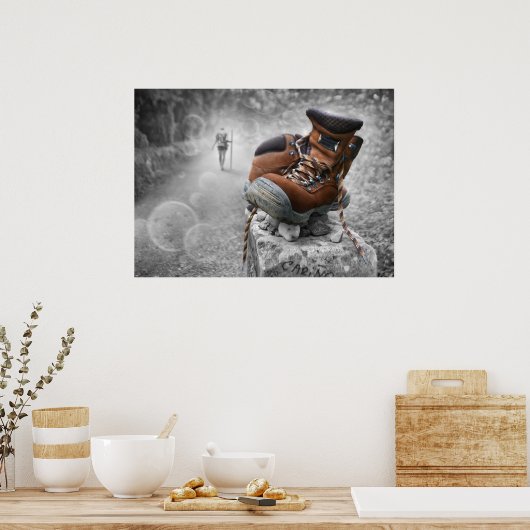 保歩く ポスター (キッチン)