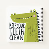 保歯が綺麗 ノートブック (裏面)