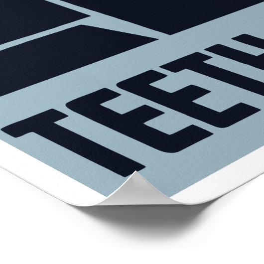 保歯の清掃 – WPA ポスター (角)