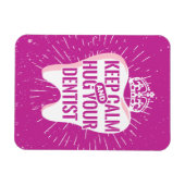 保歯医者に抱きしめて マグネット (横)