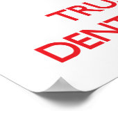 保歯科衛生士を安心して信頼 ポスター (角)