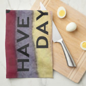 保気 キッチンタオル (四つ折り)