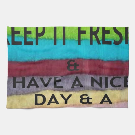 保気 キッチンタオル (横)