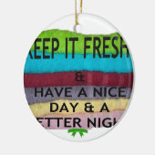 保気 セラミックオーナメント (左)