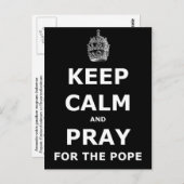 保法王祈のための冷静さ ポストカード (正面/裏面)