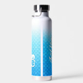 「保泳いで」ブルーはかりで測スイム ウォーターボトル (右面)