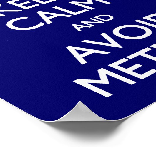 保流星を回避 ポスター (角)