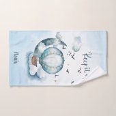 保海で出荷カスタマイズ可能 バスタオルセット (ハンドタオル)