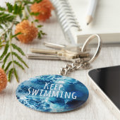 保海やる気を起こさせる キーホルダー (側面)