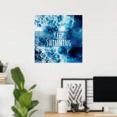 保海やる気を起こさせる ポスター (ホームオフィス)