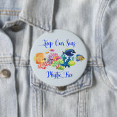 保海プラスチック製フリー海魚 缶バッジ (インサイチュ)