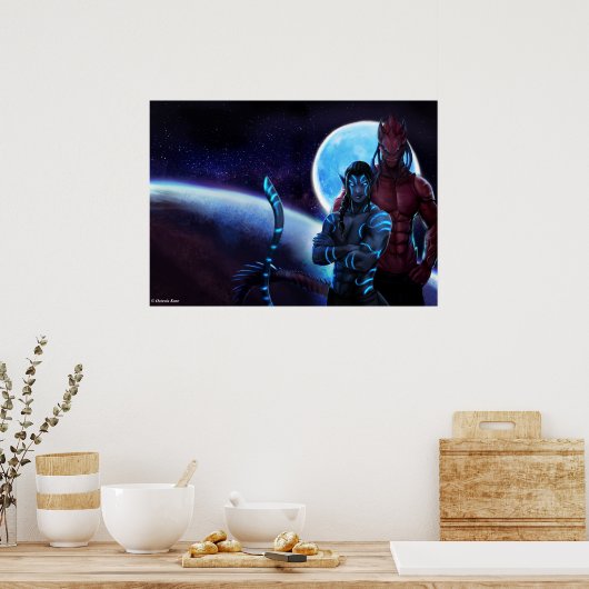 保深い ポスター (キッチン)