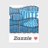 保漕ぎ – ROE ROE投票を開く シール (シート)