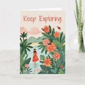 保熱帯の女性の絵を描探索 シーズンカード (正面)