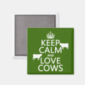 保牛（全色） マグネット (正面/裏面)