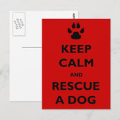 保犬 ポストカード (正面/裏面)