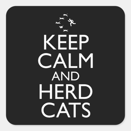 保猫 スクエアシール (正面)