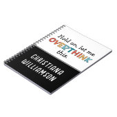 保留このレトロを考え過おもしろいぎまカスタムす ノートブック (左側)