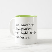 保留の状態で家系のツートーンマグと ツートーンマグカップ (正面左)