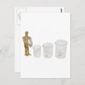 保留ビーカー013110 ポストカード (正面/裏面)