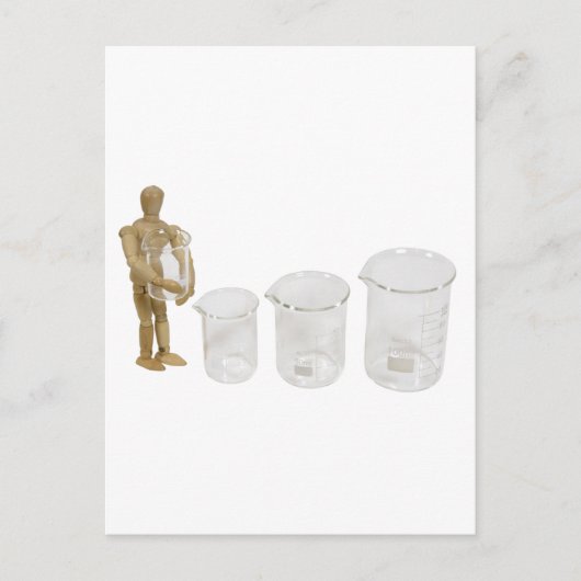 保留ビーカー013110 ポストカード (正面)