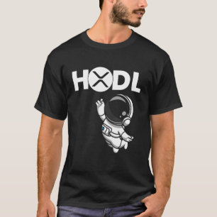保留, Hodl XRPリップルムーン暗号通貨 Tシャツ