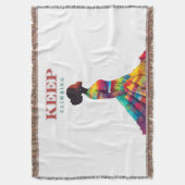 保登山ブランケット スローブランケット (正面縦)