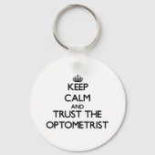 保眼科医を信頼する キーホルダー (正面)