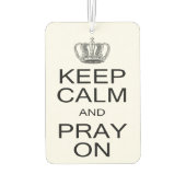 保祈冠のインスピレーシ王室のョンで穏やかに カーエアーフレッシュナー (裏面)