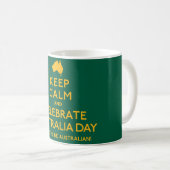保祝オーストラリアの日! コーヒーマグカップ (正面右)
