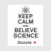 保科学信じ学 シール (シート)