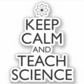 保科学教え学 シール (正面)