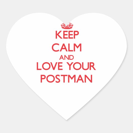 保穏と愛の郵便屋 ハートシール (正面)