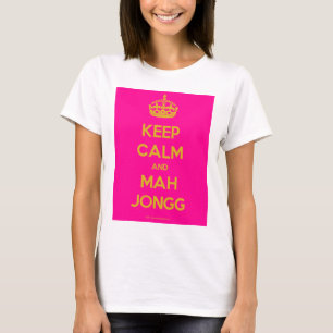 保穏やかおよびMahJongg.pdf Tシャツ
