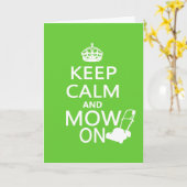 保穏やかで カード (黄色い花)