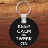 保穏やかで キーホルダー (正面)