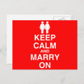 保穏やかに結婚 ポストカード (正面/裏面)